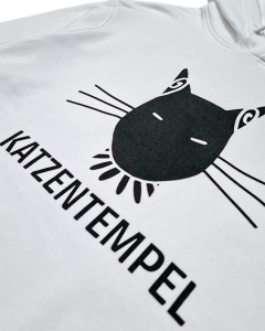 Signature Hoodie Unisex, Farbe: weiß, Größe: S 1